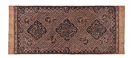 Batik with Talismanic Calligraphic Motifs, Cotton; tulis batik