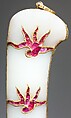 Dagger (Kard) with Jade Hilt, Steel, jade set with rubies and gold.