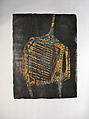 Man, Zarina American, born India, Etching (viscosity)