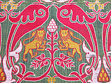 Fragment of Chasuble, Silk; lampas