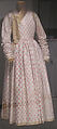 Man's Robe (Jama) with Poppies, Cotton; painted, with applied gold leaf