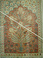 Panel from a Tent Lining, Cotton; plain weave, mordant painted and dyed, resist dyed