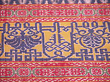 Textile Fragment, Silk; lampas