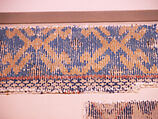 Joined Carpet Fragments, Wool (warp, weft and pile); single-warp (Spanish) knotted pile