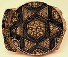 Ceramic Fragment, Stonepaste; painted under transparent glaze