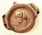 Ceramic Fragment, Stonepaste; painted under transparent glaze