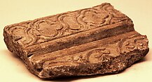 Fragment of a Window, Plaster; molded
