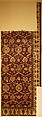 Fragments of a Carpet with Lattice and Blossom Pattern, Silk (warp and weft), pashmina wool (pile); asymmetrically knotted pile