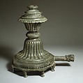 Garden Fountain, Brass; cast in sections, joined and engraved