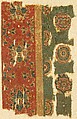 Woven Tapestry Fragment, Wool; tapestry weave