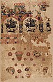 Fragment from a Coptic Hanging, Linen, wool; plain weave, tapestry-weave