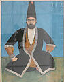 Portrait of a Courtier or Politician, Watercolor on paper