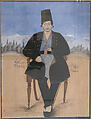 Portrait of a Nobleman, Watercolor on paper