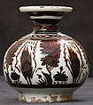 Vase, Stonepaste; luster-painted on opaque white glaze under transparent colorless glaze
