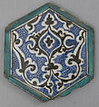 Hexagonal Tile, Composite body; glazed