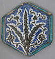 Hexagonal Tile, Composite body; glazed