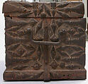 Casket, Wood, iron; gilded
