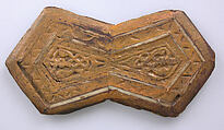 Panel, Wood; carved, inlaid with ivory