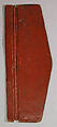 Flap of a Bookbinding (Jild-i kitab), Leather; painted,  gilded, and lacquered