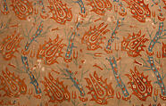 Hanging, Silk on linen; embroidered