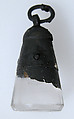 Rock Crystal Cone Seal, Rock crystal, silver