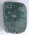 Ring Weight, Glass; tooled and stamped