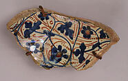 Ceramic Fragment, Earthenware; glazed