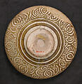 Bowl, Stonepaste; luster-painted on opaque white glaze with polychrome decoration under transparent glaze