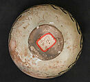 Bowl, Stonepaste; painted on an opaque white ground under transparent glaze
