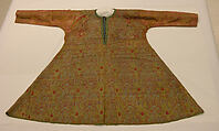 Robe, Silk, metal wrapped thread; brocaded