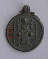 Amulet with a Military Saint, Bronze