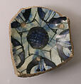Fragment of a Bowl, Stonepaste; polychrome underglaze painted under colorless glaze