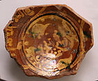 Fragment of a Bowl, Earthenware