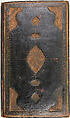 Kulliyat (Complete Works) of Sa'di, Sa&#39;di (Iranian, Shiraz ca. 1213–1291 Shiraz), Ink, watercolor, and gold on paper; binding; dark tan leather with blind-pressed decoration