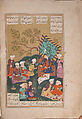 Shahnama (Book of Kings) of Firdausi, Shah Muhammad of Sabzavar, Ink, opaque watercolor, and gold on paper