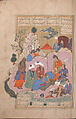 Shahnama (Book of Kings) of Firdausi, Shah Muhammad of Sabzavar, Ink, opaque watercolor, and gold on paper
