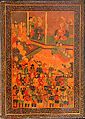 Shahnama (Book of Kings) of Firdausi, Shah Muhammad of Sabzavar, Ink, opaque watercolor, and gold on paper