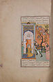 Shahnama (Book of Kings) of Firdausi, Abu&#39;l Qasim Firdausi (Iranian, Paj ca. 940/41–1020 Tus), Ink, opaque watercolor, silver, and gold on paper; lacquer binding