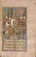 Divan (Collected Works) of Mir 'Ali Shir Nava'i, Sultan &#39;Ali al-Mashhadi (Iranian, Mashhad 1453–1520 Mashhad), Ink, opaque watercolor, and gold on paper; lacquer binding