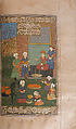 Divan (Collected Works) of Mir 'Ali Shir Nava'i, Sultan &#39;Ali al-Mashhadi (Iranian, Mashhad 1453–1520 Mashhad), Ink, opaque watercolor, and gold on paper; lacquer binding