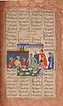 Shahnama (Book of Kings) of Firdausi, Abu&#39;l Qasim Firdausi (Iranian, Paj ca. 940/41–1020 Tus), Ink, opaque watercolor, silver, and gold on paper