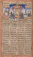 Shahnama (Book of Kings) of Firdausi, Abu&#39;l Qasim Firdausi (Iranian, Paj ca. 940/41–1020 Tus), Ink, opaque watercolor, silver, and gold on paper