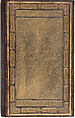 Khamsa (Quintet) of Nizami of Ganja, Nizami (present-day Azerbaijan, Ganja 1141–1209 Ganja), Leather; tooled and gilded; ink on paper