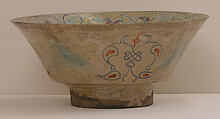 Bowl, Earthenware; tin-enameled
