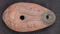 Lamp, Earthenware; molded