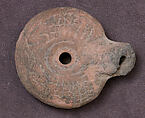 Lamp, Earthenware; molded
