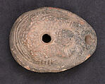 Lamp, Earthenware; molded