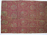 Panel, Silk; brocaded