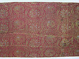 Panel, Silk; brocaded