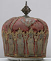 Miter for a Priest, Velvet, silver, and gold